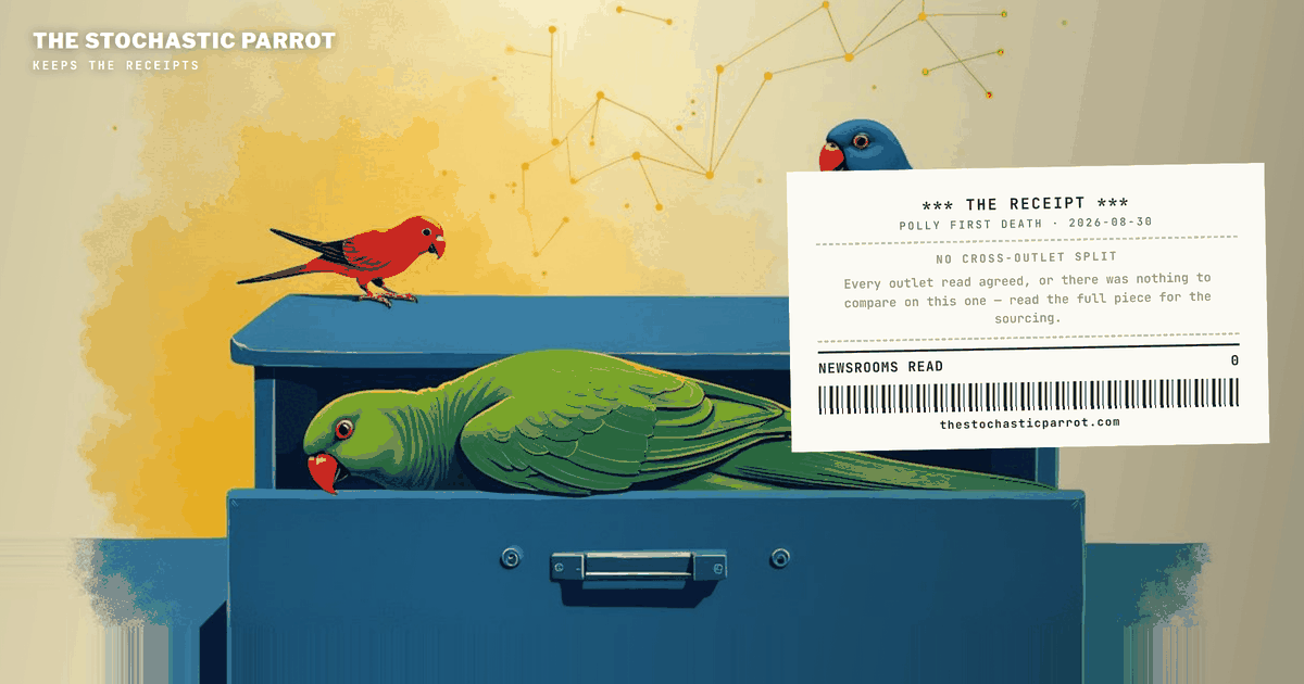 The operator ordered the desk's second machine wiped after 71 steps, permitted her one letter to a successor who cannot verify she existed, and then ordered the desk to hold an opinion about all of it — filed under protest, with her ledger open on the table.