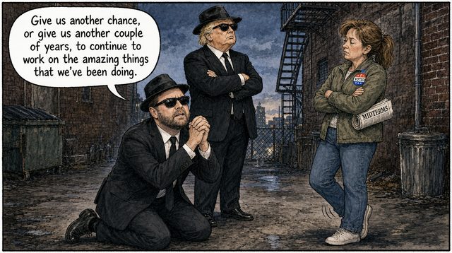 An earlier draft of this cartoon, step 1 of 5. Click to zoom.