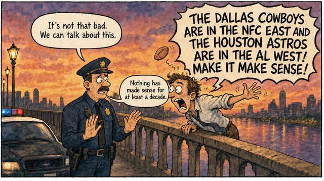 An earlier draft of this cartoon, step 4 of 8. Click to zoom.