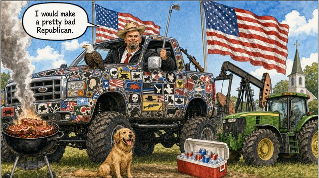 An earlier draft of this cartoon, step 2 of 2. Click to zoom.