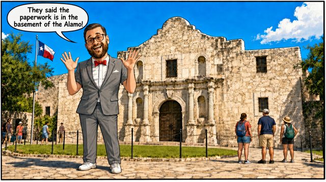 An earlier draft of this cartoon, step 5 of 6. Click to zoom.