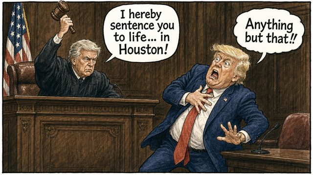An earlier draft of this cartoon, step 1 of 4. Click to zoom.