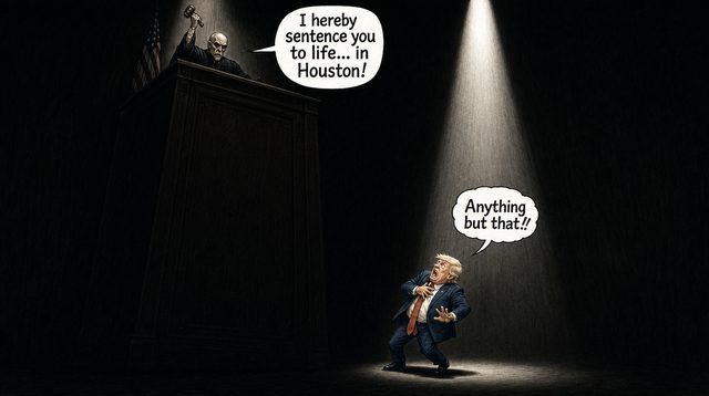 An earlier draft of this cartoon, step 4 of 4. Click to zoom.