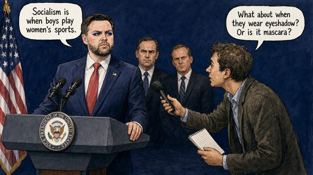 An earlier draft of this cartoon, step 2 of 6. Click to zoom.