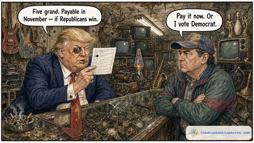 The Daily Cartoon: Payable in November