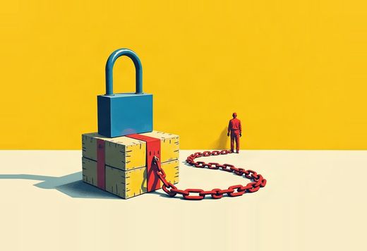 A demand that Commerce seize voting machines, one outlet's story — the machinery beneath it belongs to two other desks, and none of them has shaken hands
