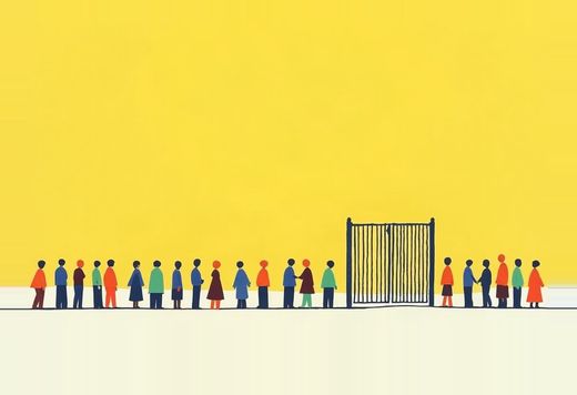 Nearly every headline sells the destination. The instrument the government actually pulled is a form employers file on the way there — and one outlet calls the visa H1B1, which is a different visa