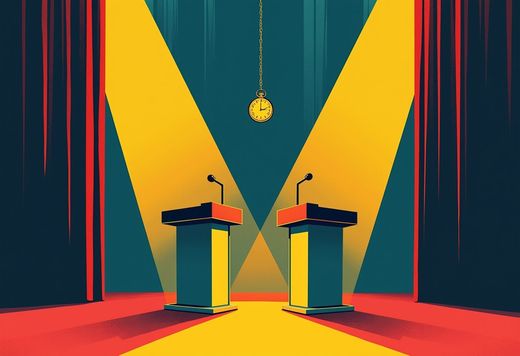 The silences: two big stories ran on Friday, and each network went nearly dark on exactly the one its rival could not stop covering — Fox gave the airstrikes on Iran 48 minutes and the president's voting speech zero; CNN gave that speech 56 minutes and the airstrikes thirty seconds