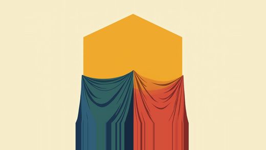 One filing calls the covering roof work. The other calls it nothing to do with the roof. Both describe the same drape.
